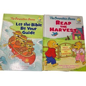 The Berenstain Bears Let the Bible be Your Guide and Reap the Harvest Books